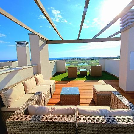 El ToyoNuevo Atico Toyo. Vistas Al Mar, Terraza, Solarium, Piscina, A/A, Wifi Y Garajeアパートメント エクステリア 写真